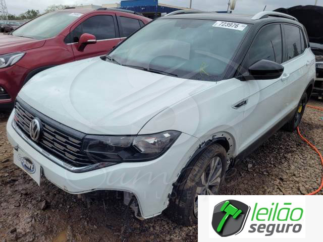 LOTE 004 VOLKSWAGEN/T-CROSS HIGHLINE 250 AT 1.4 16V TSI TURBO 2020
