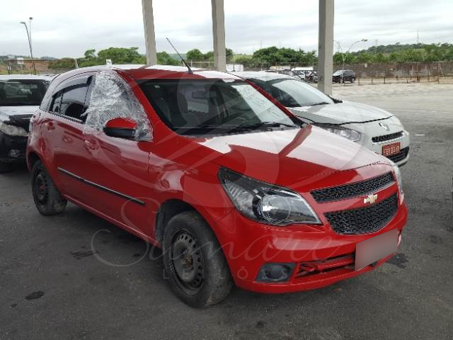 LOTE 001 - CHEVROLET AGILE LT 1.4 ECONO.FLEX 2013
