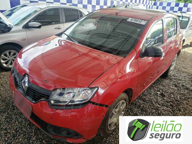 LOTE 015 RENAULT/SANDERO AUTENTIQUE 1.0 12V SCE 2017