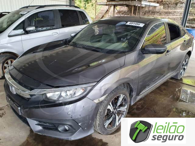 LOTE 007 HONDA/CIVIC EXL 2.0 16V I-VTEC 2018