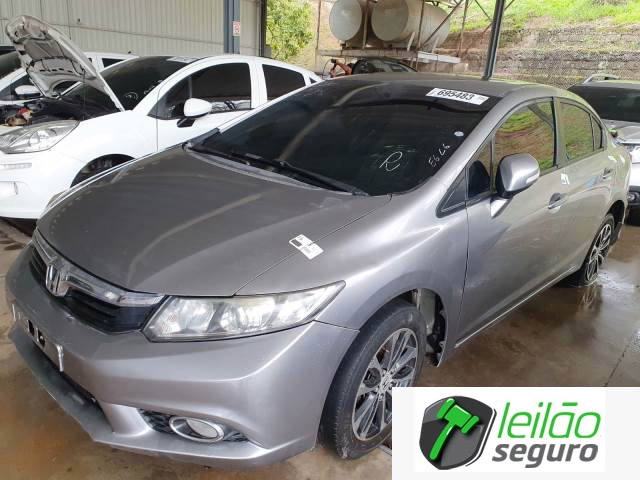 LOTE 007  HONDA/CIVIC LXR 2.0 16V I-VTEC 2014