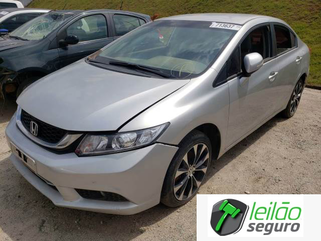 LOTE 009 HONDA/CIVIC LXR 2.0 16V I-VTEC 2015