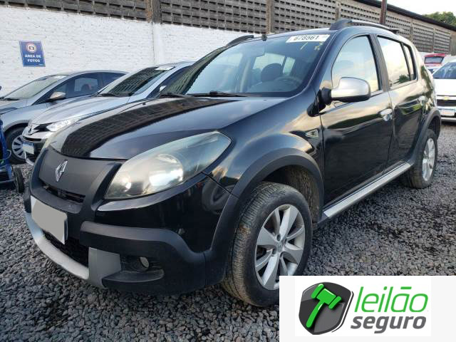 LOTE 010  RENAULT/SANDERO STEPWAY 1.6 16V HI-FLEX 2012