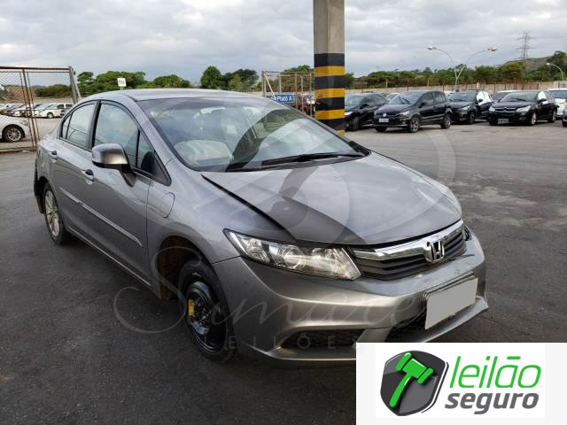 LOTE 002 HONDA/CIVIC LXS 1.8 16V I-VTEC 2014