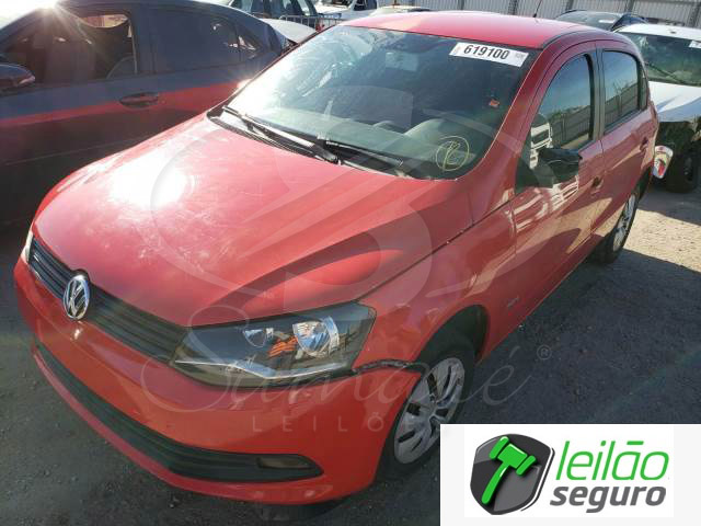 LOTE 039 VOLKSWAGEN/GOL 1.0 NOVO 1.0 TOTAL FLEX 2013