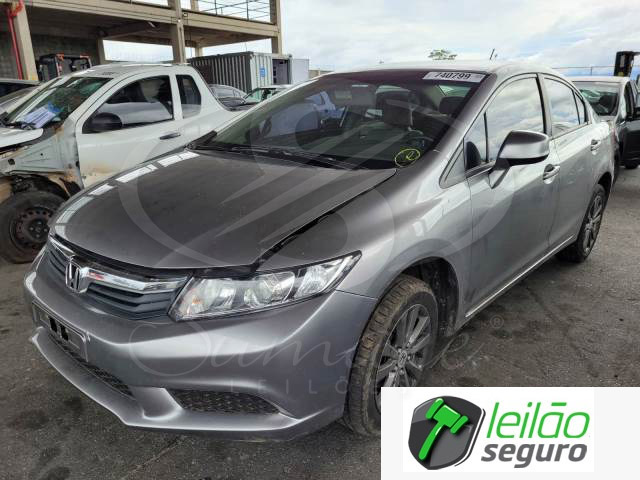 LOTE 001 HONDA/CIVIC LXS 1.8 16V I-VTEC 2014