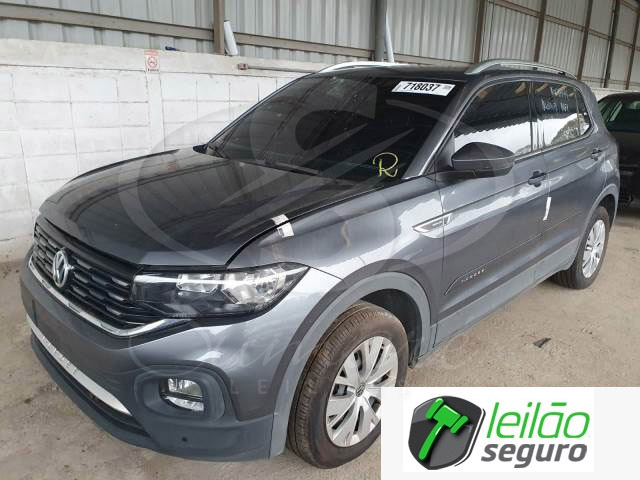 LOTE 004 VOLKSWAGEN/T-CROSS HIGHLINE 250 AT 1.4 16V TSI TURBO 2021