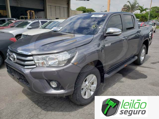 LOTE 011 TOYOTA/HILUX CD SRV 2.8 D-4D TURBO 2018