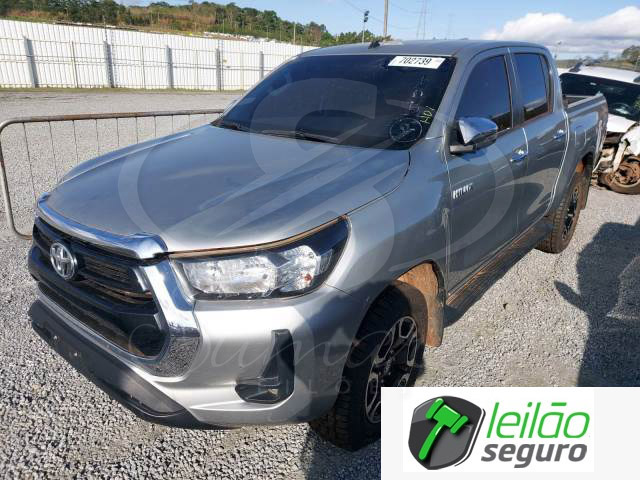 LOTE 016 TOYOTA/HILUX CD SRV 2.8 D-4D TURBO 2021