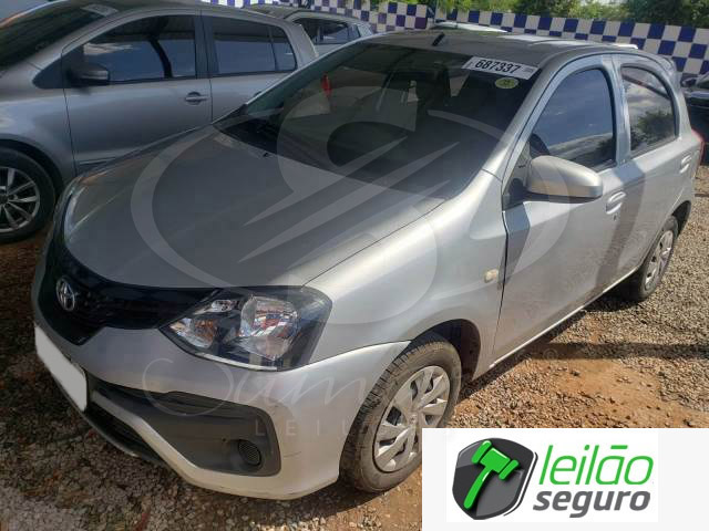 LOTE 017 TOYOTA/ETIOS X 1.3 16V DUAL VVT-I 2020