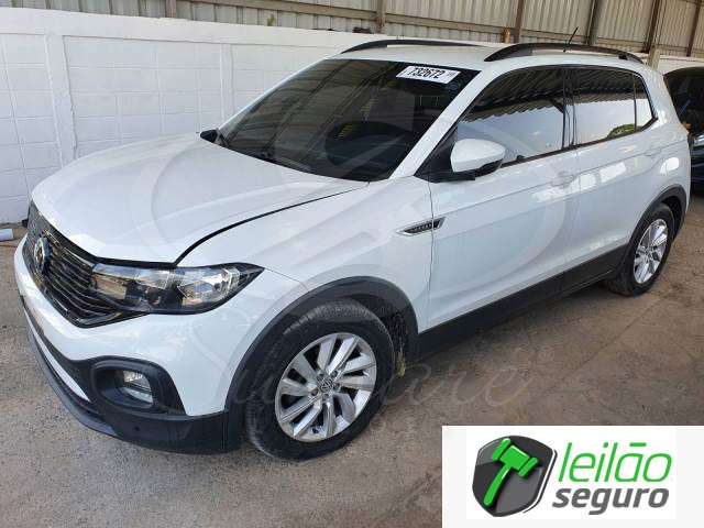 LOTE 005 VOLKSWAGEN/T-CROSS 200 AT 1.0 12V TSI TURBO 2020