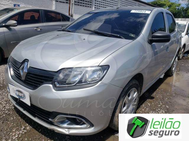 LOTE 004 RENAULT/LOGAN AUTENTIQUE 1.0 12V SCE 2020