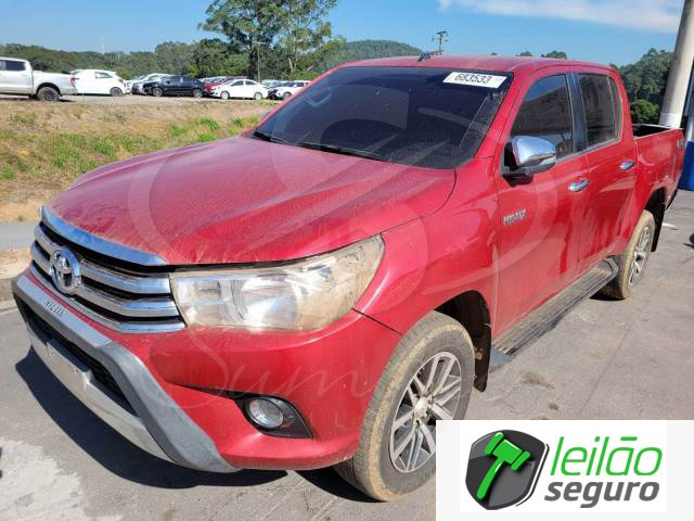 LOTE 012 TOYOTA/HILUX CD SRX 2.8 D-4D TURBO 2017